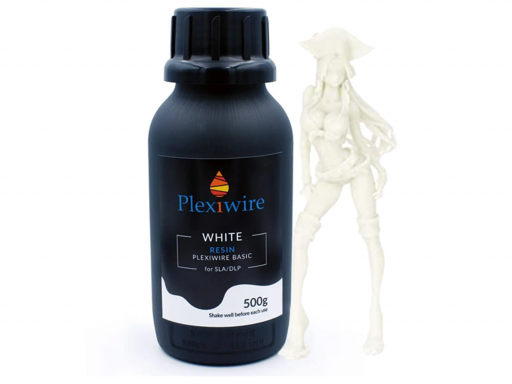 White Plexiwire Resin Basic Rigid