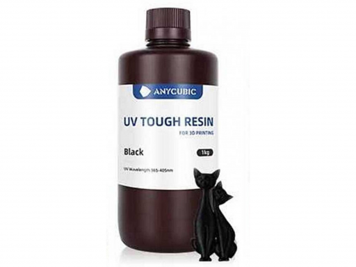 Black Anycubic Flexible Tough Resin